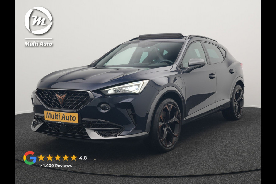 CUPRA Formentor 1.4 e-Hybrid VZ Copper Edition Plug In Hybrid 245pk Dealer O.H. PHEV | Panodak | Adaptive Cruise | Keyless | Sportstoelen Verwarmd | Virtual | 19"L.M | Sfeerverlichting |