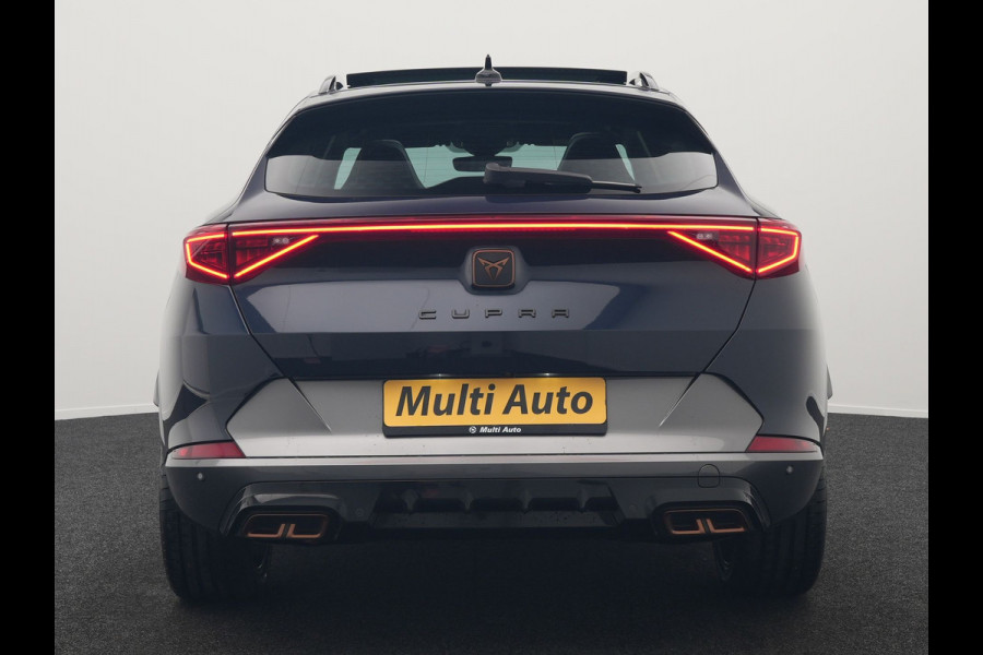 CUPRA Formentor 1.4 e-Hybrid VZ Copper Edition Plug In Hybrid 245pk Dealer O.H. PHEV | Panodak | Adaptive Cruise | Keyless | Sportstoelen Verwarmd | Virtual | 19"L.M | Sfeerverlichting |