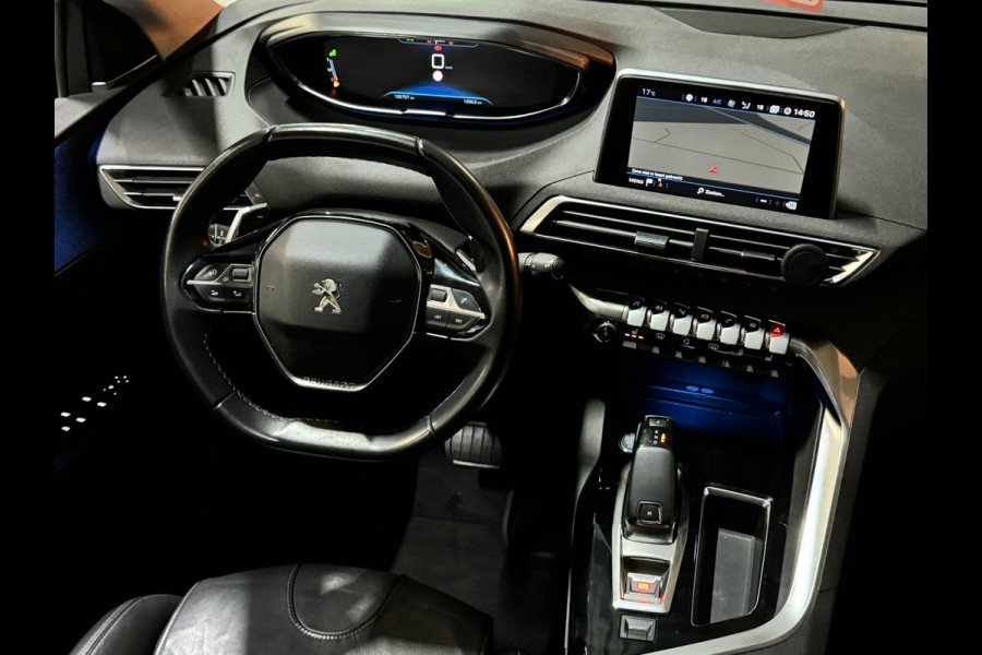 Peugeot 3008 1.2 PureTech Allure Garantie Memory Leder 360 Blindspot StoelVW Carplay ACC Lane Clima Navi Led Rijklaar