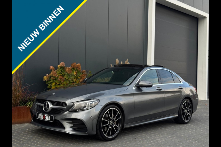 Mercedes-Benz C-Klasse 200 Bns Sol. AMG M19 PANO SFEER NAVI SPORTVELGEN LED