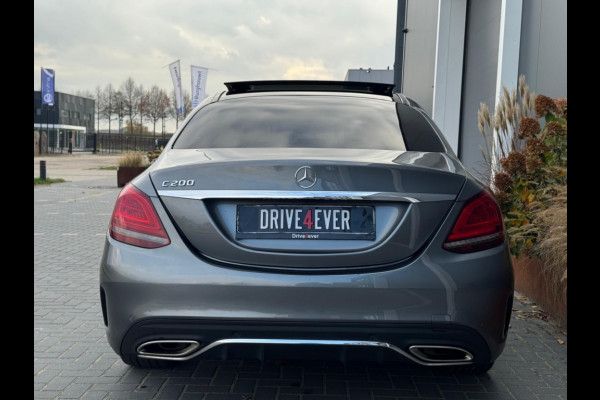 Mercedes-Benz C-Klasse 200 Bns Sol. AMG M19 PANO SFEER NAVI SPORTVELGEN LED