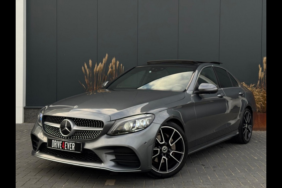 Mercedes-Benz C-Klasse 200 Bns Sol. AMG M19 PANO SFEER NAVI SPORTVELGEN LED