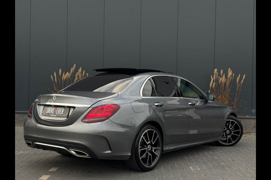 Mercedes-Benz C-Klasse 200 Bns Sol. AMG M19 PANO SFEER NAVI SPORTVELGEN LED