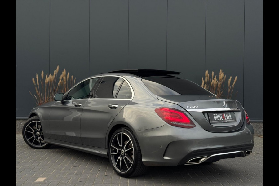 Mercedes-Benz C-Klasse 200 Bns Sol. AMG M19 PANO SFEER NAVI SPORTVELGEN LED