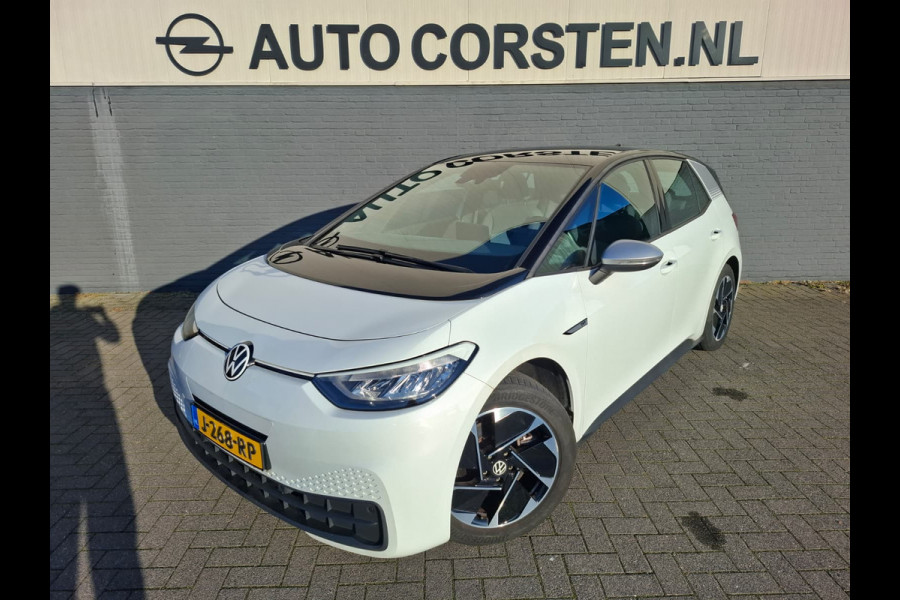 Volkswagen ID.3 First 58kWh S.O.H. 90% Navi Ecc Adap.Cruise Apple Carplay Android Auto Pdc Bluetooth Keyless Led Rijstrooksensor IQ Drive Stoel+Stuurverwarming 1e Eigenaar Origineel Nederlandse Auto
