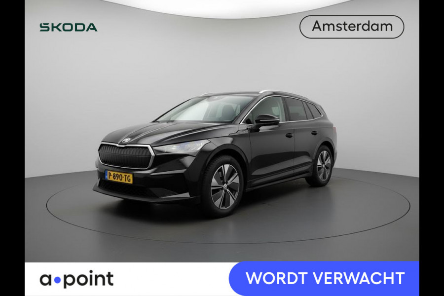 Škoda ENYAQ iV 80 204pk | Verwarmd sturuwiel | Wegklapare trekhaak | Warmtepomp | Parkeercamera