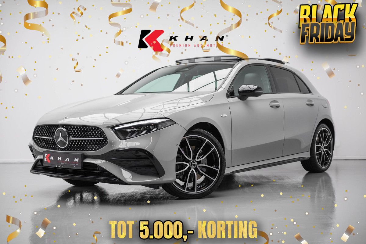 Mercedes-Benz A-Klasse A250 e AMG Line |Pano|ALPINEGRAU|Ambient|Dodehoek|
