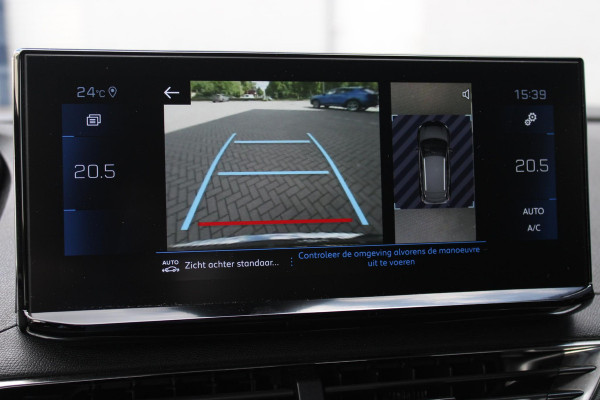 Peugeot 3008 1.2 Hybrid 136PK GT | 360° CAMERA | NAVIGATIE | ADAPTIVE CRUISE CONTROL | APPLE CARPLAY/ANDROID AUTO | CLIMATE CONTROL | 18" LICHTMETALEN VELGEN | DODEHOEK DETECTIE | KEYLESS ENTRY/START | FULL LED KOPLAMPEN | PARKEERSENSOREN VOOR EN ACHTER | DAB+ RADIO | LANE ASSIST |