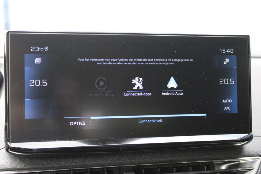 Peugeot 3008 1.2 Hybrid 136PK GT | 360° CAMERA | NAVIGATIE | ADAPTIVE CRUISE CONTROL | APPLE CARPLAY/ANDROID AUTO | CLIMATE CONTROL | 18" LICHTMETALEN VELGEN | DODEHOEK DETECTIE | KEYLESS ENTRY/START | FULL LED KOPLAMPEN | PARKEERSENSOREN VOOR EN ACHTER | DAB+ RADIO | LANE ASSIST |