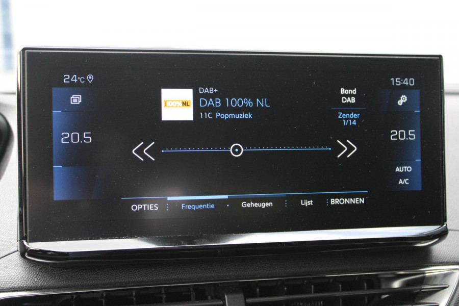 Peugeot 3008 1.2 Hybrid 136PK GT | 360° CAMERA | NAVIGATIE | ADAPTIVE CRUISE CONTROL | APPLE CARPLAY/ANDROID AUTO | CLIMATE CONTROL | 18" LICHTMETALEN VELGEN | DODEHOEK DETECTIE | KEYLESS ENTRY/START | FULL LED KOPLAMPEN | PARKEERSENSOREN VOOR EN ACHTER | DAB+ RADIO | LANE ASSIST |