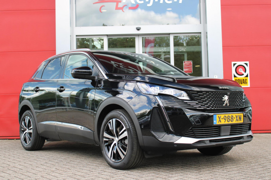 Peugeot 3008 1.2 Hybrid 136PK GT | 360° CAMERA | NAVIGATIE | ADAPTIVE CRUISE CONTROL | APPLE CARPLAY/ANDROID AUTO | CLIMATE CONTROL | 18" LICHTMETALEN VELGEN | DODEHOEK DETECTIE | KEYLESS ENTRY/START | FULL LED KOPLAMPEN | PARKEERSENSOREN VOOR EN ACHTER | DAB+ RADIO | LANE ASSIST |