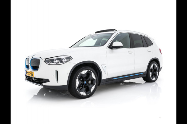 BMW iX3 High Executive 80 kWh {SOH-100%} [ 3-Fase ] (INCL.BTW) Aut. *PANO | HEAD-UP | LUXURY-LEATHER | ADAPTIVE-CRUISE | FULL-LED | BLIND-SPOT | MEMORY-PACK | DIGI-COCKPIT | HEATED-COMFORTSEATS | KEYLESS | TOP-VIEW | DAB+ | NAVI | TOWBAR | 20'