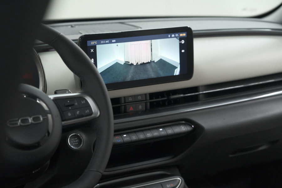 Fiat 600 1.2 Hybrid 100 DCT6 La Prima | Camera | Adaptieve Cruise Control | Dodehoekdetectie | Stoelverwarming