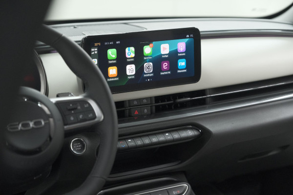 Fiat 600 1.2 Hybrid 100 DCT6 La Prima | Camera | Adaptieve Cruise Control | Dodehoekdetectie | Stoelverwarming