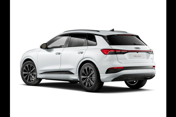 Audi Q4 e-tron 45 quattro S edition Competition 82 kWh 286pk | Assistentiepakket plus | Optiek pakket zwart plus | Ambient verlichting | Dodehoek detectie | Privacy glas |