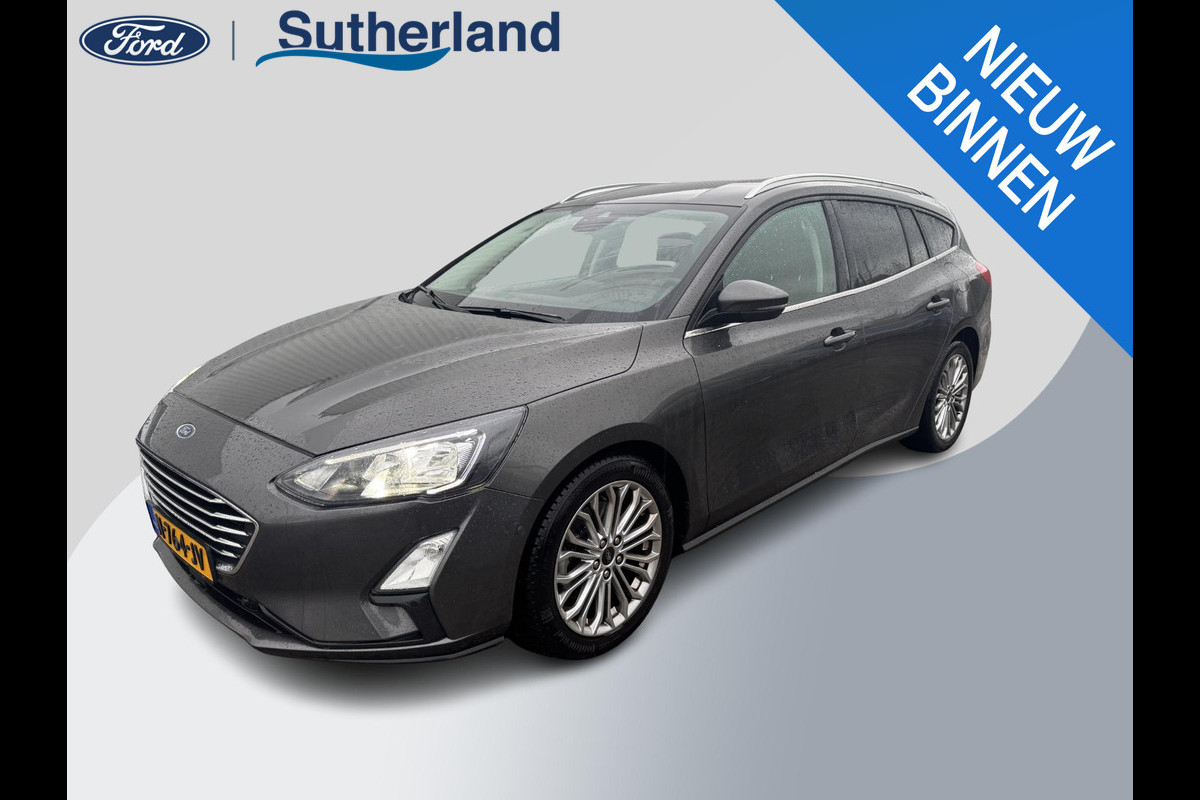 Ford FOCUS Wagon 1.0 EcoBoost Hybrid Titanium X Business 125pk | Winterpack | Adaptieve Cruise | Elek. Achterklep | 17 Inch Licht metaal