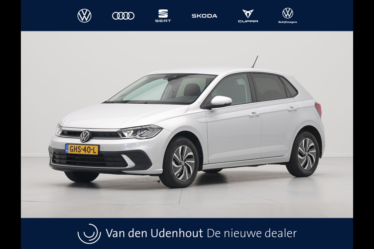 Volkswagen Polo 1.0 TSI 95pk Life Edition Navi via App Acc Pdc Camera Privacy glas Argon