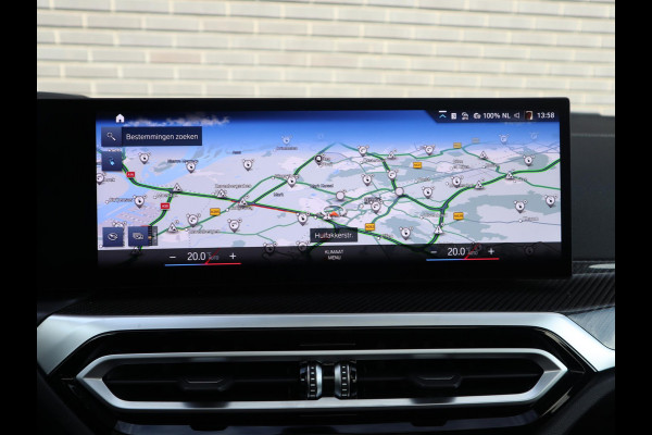 BMW i4 eDrive40 High Executive M Sport Pakket Automaat / Live Cockpit Professional / Schuif-/kanteldak / Driving Assistant / Leder / Hifi / M Sportremsysteem / Stoelverwarming / Extra Getint Glas /  M Achterspoiler / Shadow Line