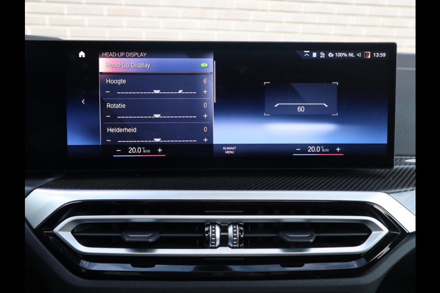 BMW i4 eDrive40 High Executive M Sport Pakket Automaat / Live Cockpit Professional / Schuif-/kanteldak / Driving Assistant / Leder / Hifi / M Sportremsysteem / Stoelverwarming / Extra Getint Glas /  M Achterspoiler / Shadow Line