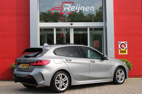 BMW 1-serie 118i 136PK INTRODUCTION EDITION M-SPORT | PANORAMISCH SCHUIF/KANTEL DAK | SHADOW LINE PAKKET | SFEER VERLICHTING | LEDEREN BEKLEDING "DAKOTA GEPERFOREERD" | ACHTERUITRIJ CAMERA | PARKEERSENSOREN VOOR EN ACHTER | ALARM | STOEL VERWARMING | DRAADLOZE APPLE CARPLAY/ANDROID AUTO | LICHTMETALEN VELGEN 17" | LANE ASSIST | DAB+ RADIO | SPORT STOELEN | WARMTE WEREND GLAS  | BMW LIVE COCKPIT PROFESSIONAL |
