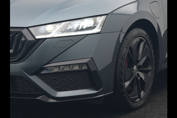 Škoda Octavia Combi 1.4 TSI RS iV Plug In Hybrid 245pk PHEV | Panodak | Apple Carplay | Sportstoelen Verwarmd | 18"L.M | Stuur Verwarmd | Navigatie | Keyless | Virtual | Sfeerverlichting | Cruise Control | DAB |