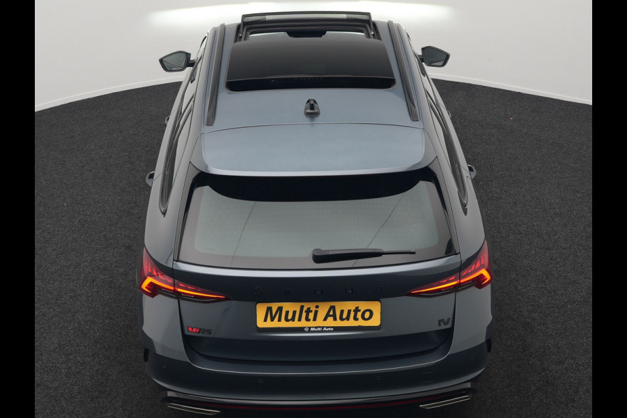 Škoda Octavia Combi 1.4 TSI RS iV Plug In Hybrid 245pk PHEV | Panodak | Apple Carplay | Sportstoelen Verwarmd | 18"L.M | Stuur Verwarmd | Navigatie | Keyless | Virtual | Sfeerverlichting | Cruise Control | DAB |