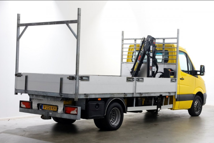Mercedes-Benz Sprinter 514 CDI 143pk E6 Open Laadbak+HIAB T-CLX 023 Kraan PTO/Trekhaak 3500kg 11-2017