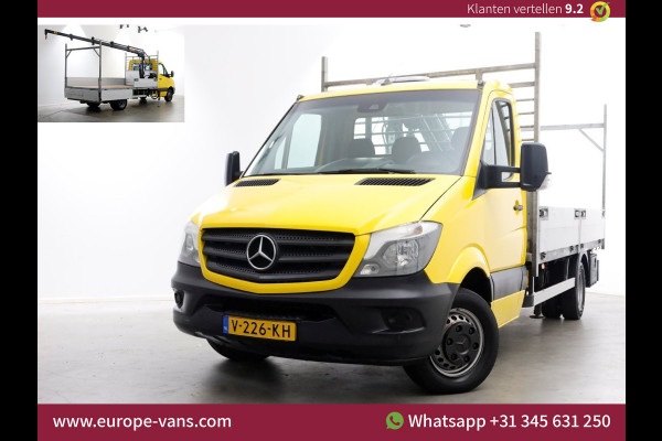 Mercedes-Benz Sprinter 514 CDI 143pk E6 Open Laadbak+HIAB T-CLX 023 Kraan PTO/Trekhaak 3500kg 11-2017