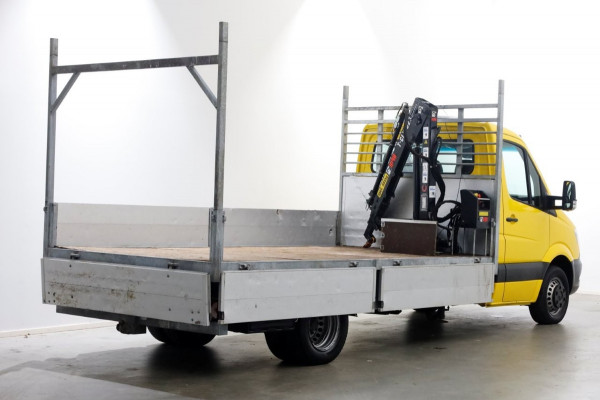 Mercedes-Benz Sprinter 514 CDI 143pk E6 Open Laadbak+HIAB T-CLX 023 Kraan PTO/Trekhaak 3500kg 11-2017
