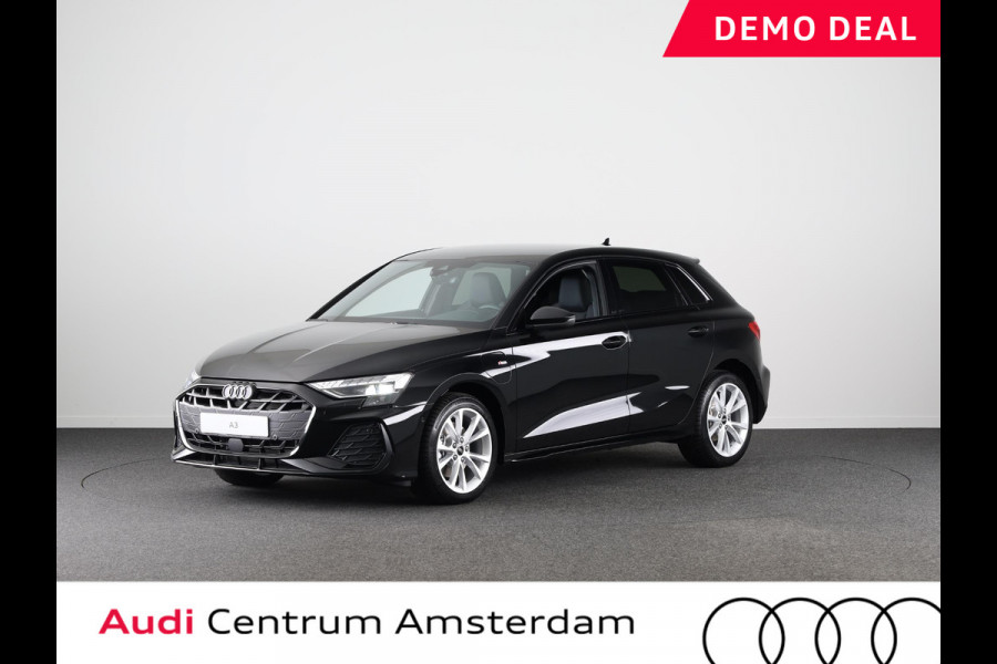 Audi A3 Sportback 40 TFSI e S edition 204pk | Verlengde garantie | Parkeercamera | Adaptieve cruise controle | Optiek pakket zwart Plus | Extra getint glas