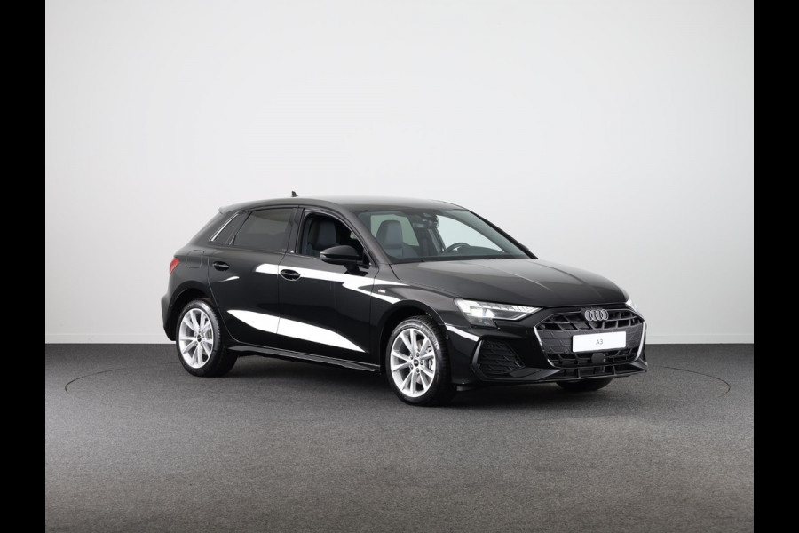 Audi A3 Sportback 40 TFSI e S edition 204pk | Verlengde garantie | Parkeercamera | Adaptieve cruise controle | Optiek pakket zwart Plus | Extra getint glas