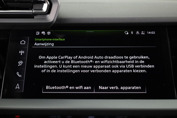 Audi A3 Sportback 40 TFSI e S edition 204pk | Verlengde garantie | Parkeercamera | Adaptieve cruise controle | Optiek pakket zwart Plus | Extra getint glas