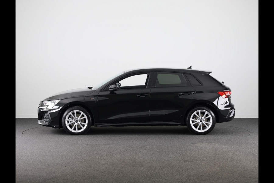 Audi A3 Sportback 40 TFSI e S edition 204pk | Verlengde garantie | Parkeercamera | Adaptieve cruise controle | Optiek pakket zwart Plus | Extra getint glas