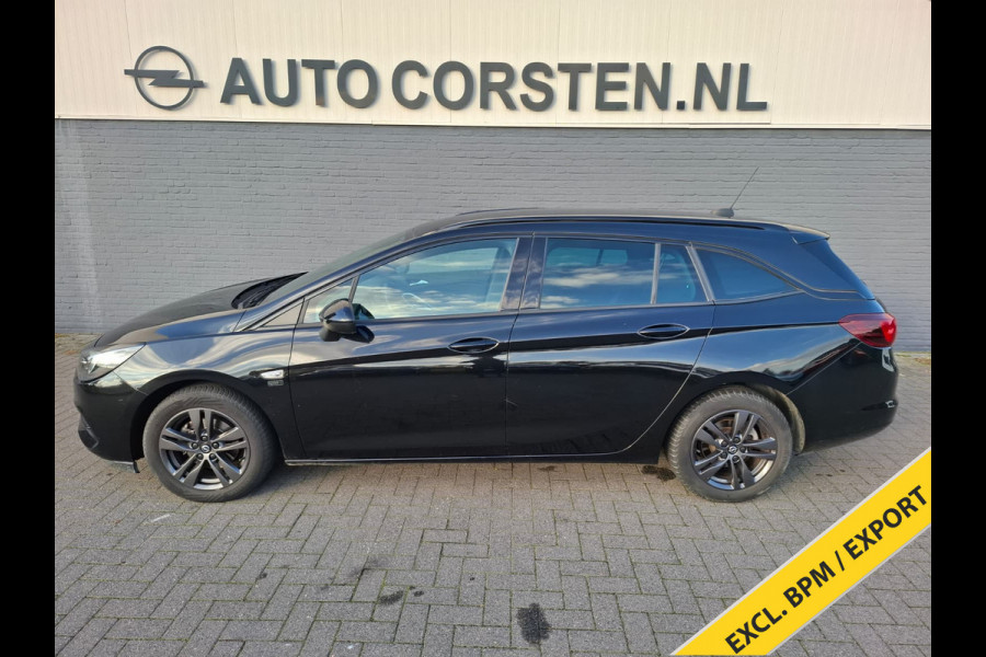 Opel Astra Sports Tourer 1.2T 111PK Navi Ecc Camera Cruise Control Pdc AGR Comfort Stoel Edition 2020+ Pakket Export Led Apple Carplay Android Auto Lmv Stoel+Stuurverwarming Lane Assist Origineel Nederlandse Auto