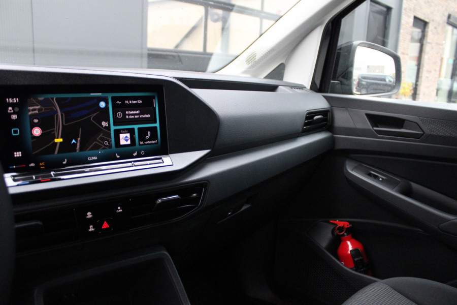 Volkswagen Caddy Cargo 2.0 TDI 122pk DSG7 - Carplay - Adaptive Cruise - Navigatie - LED koplampen - Ergocomfort stoel - Stoelverwarming - Rijklaar