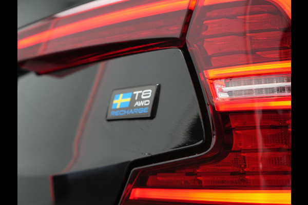 Volvo S60 Recharge T8 AWD R-Design Plug in Hybrid 391pk Black Dealer O.H PHEV | Schuifdak | Bowers & Wilkins | Head Up | Adaptive Cruise | 360 Camera | Luxe Lederen Sportstoelen Massage & Memory | 19"L.M | Keyless | Navigatie |