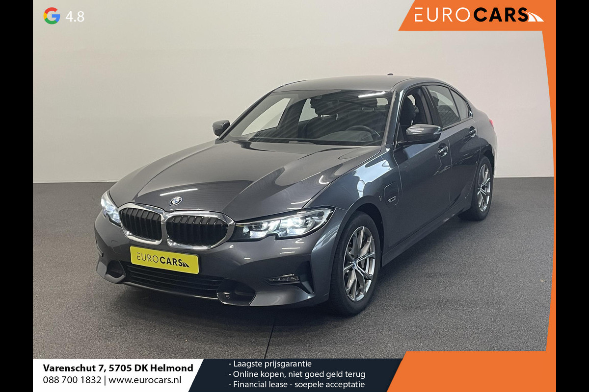BMW 3-serie 330e Sport Line 292 pk Aut Airco ECC Cruise Control Stoelverwarming Live Cockpit Pro PDC VA + Camera Full LED