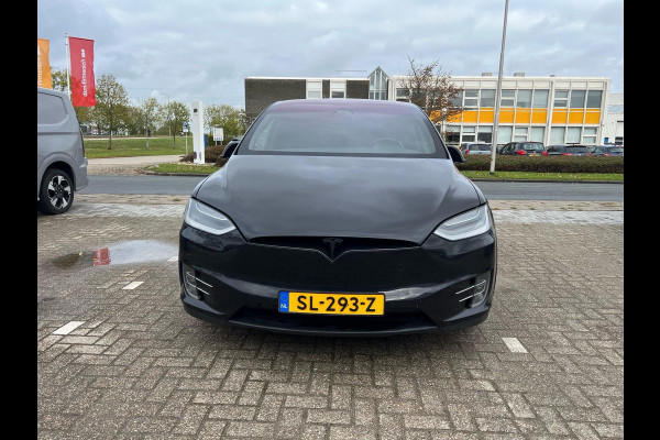 Tesla Model X 75D Base 7p. | Trekhaak | Lederen bekleding |