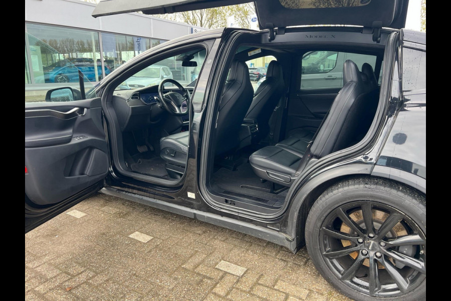 Tesla Model X 75D Base 7p. | Trekhaak | Lederen bekleding |