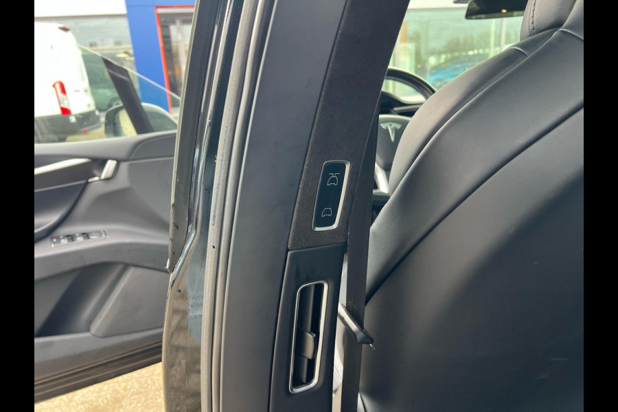 Tesla Model X 75D Base 7p. | Trekhaak | Lederen bekleding |