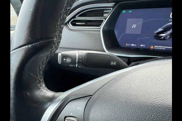 Tesla Model X 75D Base 7p. | Trekhaak | Lederen bekleding |