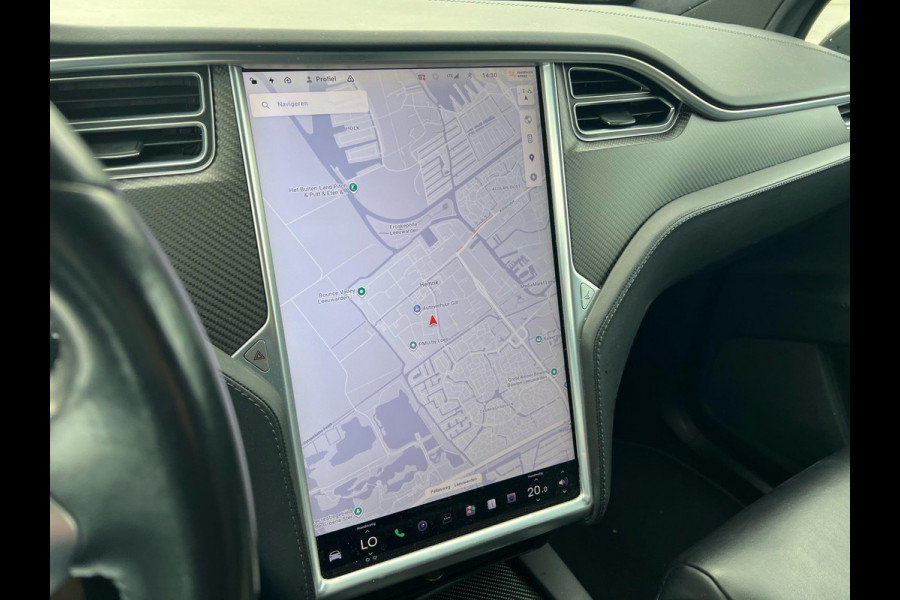 Tesla Model X 75D Base 7p. | Trekhaak | Lederen bekleding |