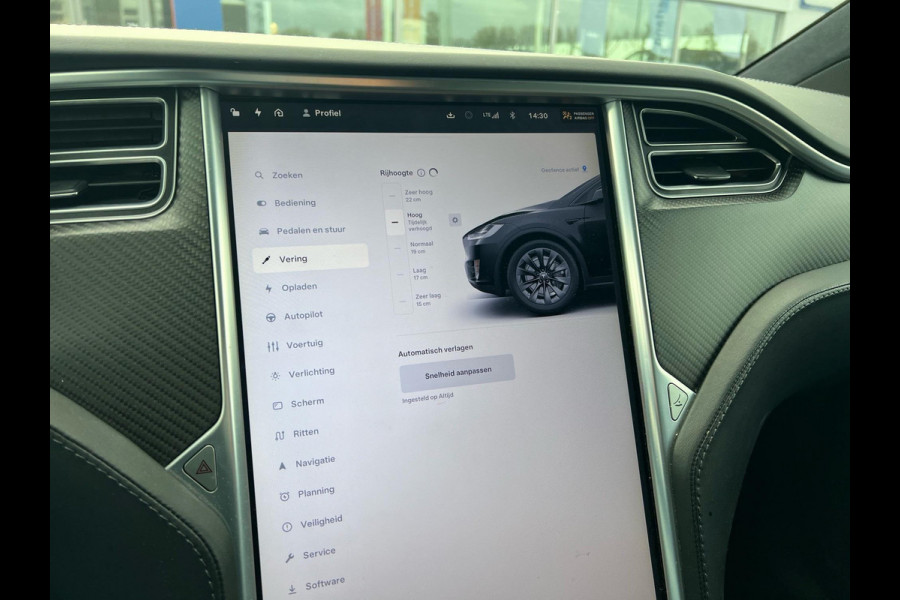 Tesla Model X 75D Base 7p. | Trekhaak | Lederen bekleding |