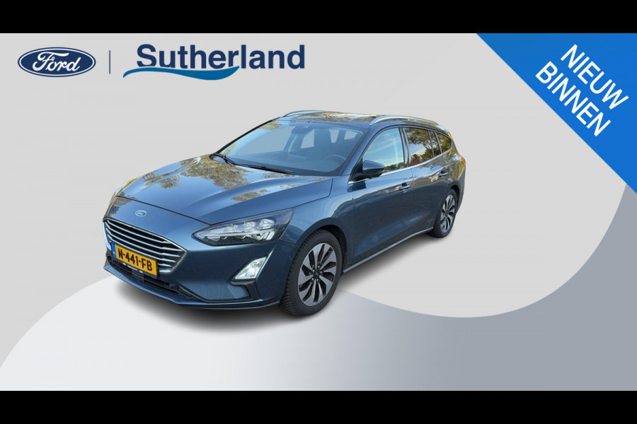 Ford FOCUS Wagon 1.0 EcoBoost Titanium Business Trekhaak | Adaptieve Cruise | Winterpack | Full LED | 17 inch Lichtmetaal | Dealer onderhouden
