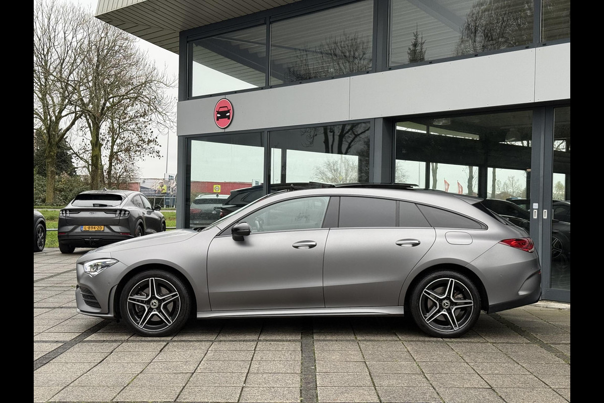 Mercedes-Benz CLA-Klasse Shooting Brake 250e Aut. Business Sol. AMG | Panorama | Burmester | Designo Magno | Sfeer Verlichting |