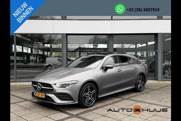 Mercedes-Benz CLA-Klasse Shooting Brake 250e Aut. Business Sol. AMG | Panorama | Burmester | Designo Magno | Sfeer Verlichting |