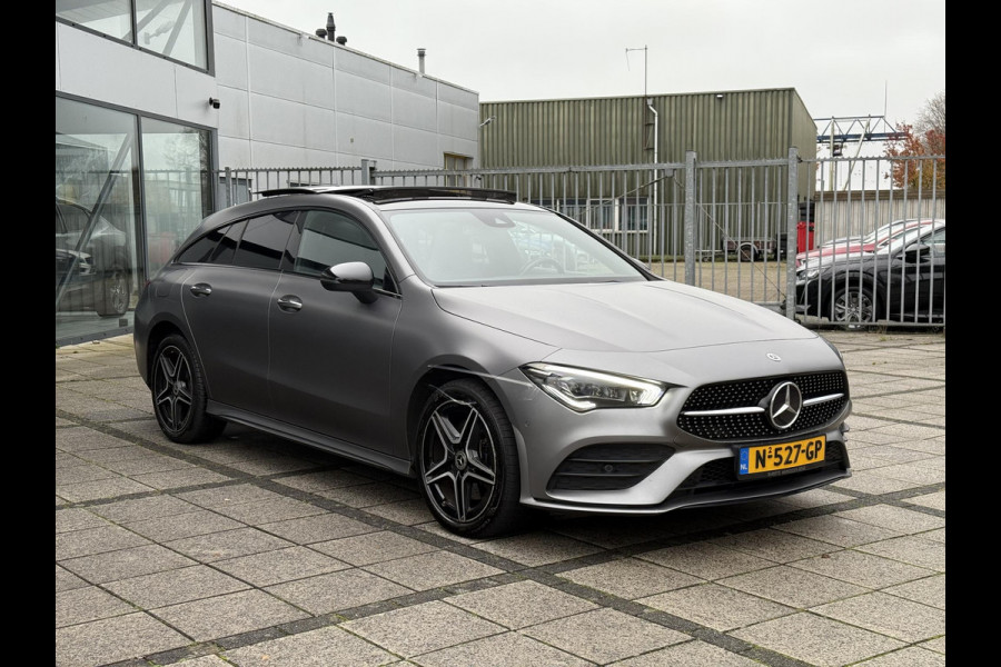 Mercedes-Benz CLA-Klasse Shooting Brake 250e Aut. Business Sol. AMG | Panorama | Burmester | Designo Magno | Sfeer Verlichting |