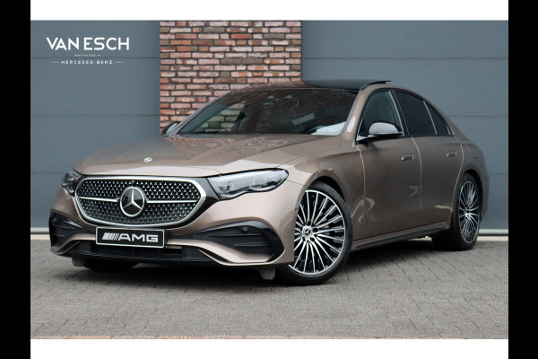 Mercedes-Benz E-Klasse 300 e AMG Line | Hyperscreen | Airmatic | Achterasbesturing | Distronic+ | Stoelventilatie | Memory | Burmester | HUD | Digital Light | Surround Camera | Verwarmd Stuurwiel |