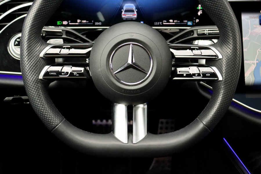 Mercedes-Benz E-Klasse 300 e AMG Line | Hyperscreen | Airmatic | Achterasbesturing | Distronic+ | Stoelventilatie | Memory | Burmester | HUD | Digital Light | Surround Camera | Verwarmd Stuurwiel |