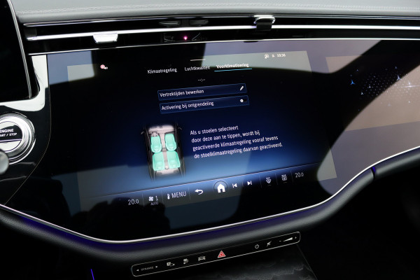 Mercedes-Benz E-Klasse 300 e AMG Line | Hyperscreen | Airmatic | Achterasbesturing | Distronic+ | Stoelventilatie | Memory | Burmester | HUD | Digital Light | Surround Camera | Verwarmd Stuurwiel |